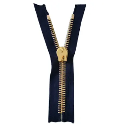Metal No.10 Brass Teeth Zippers