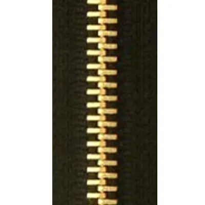 Metal No.5 Brass Teeth High Polish