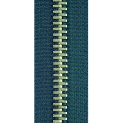 Metal No.5 Brass Teeth Long Chain