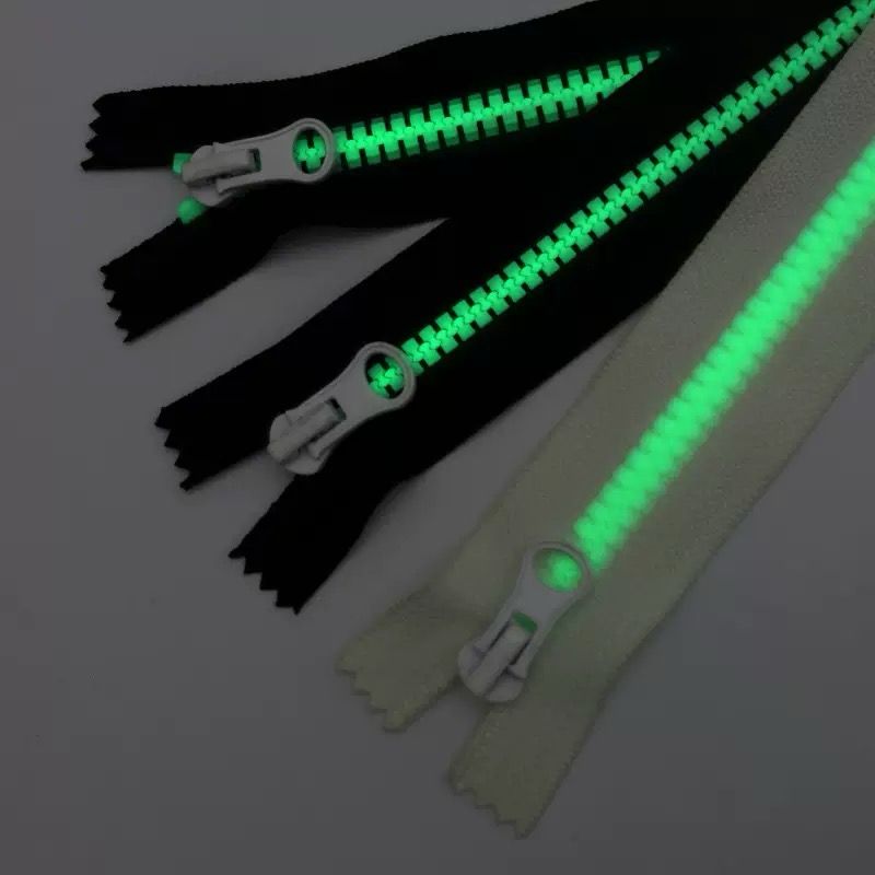 Glow in Dark Zippers