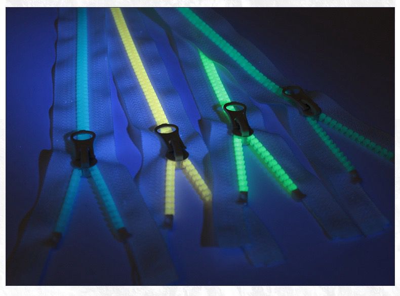 Glow in Dark Zippers